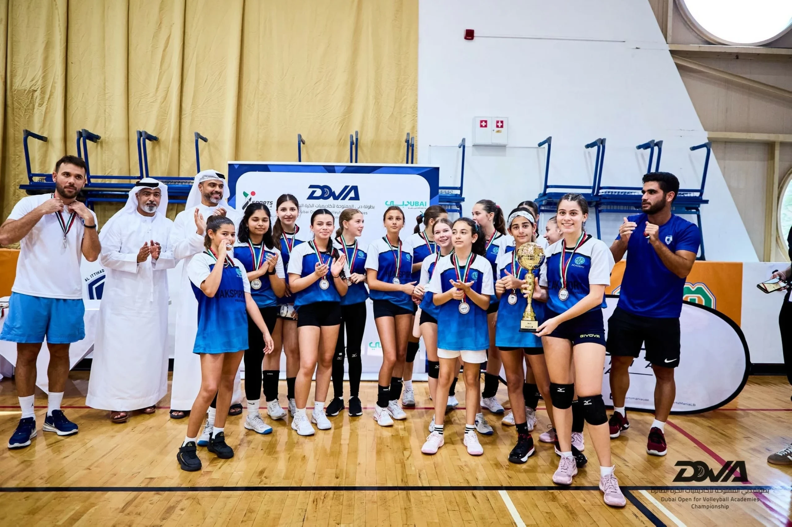 Dubai Open Volleyball Academies Championship ends on high note