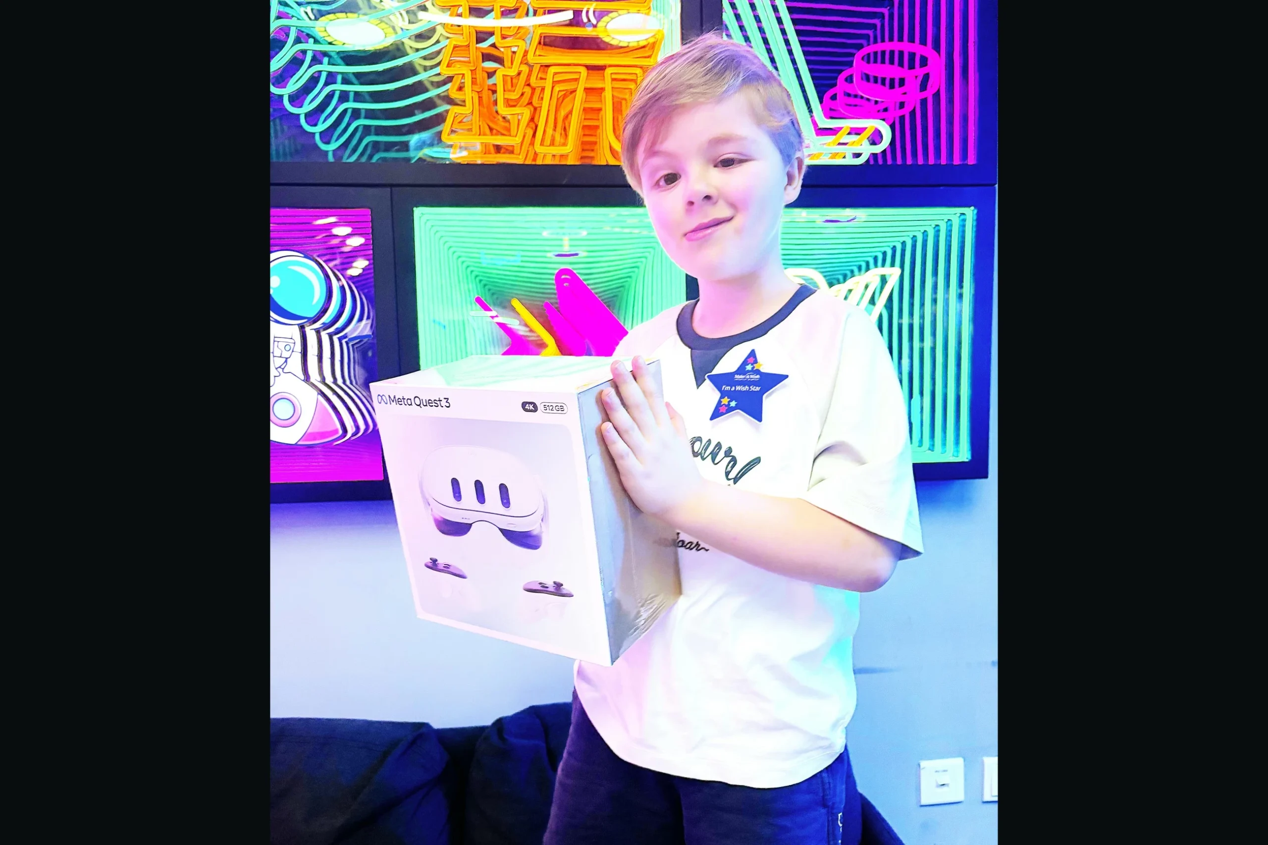 Make-A-Wish fulfils six-year-old boy Omar’s dream
