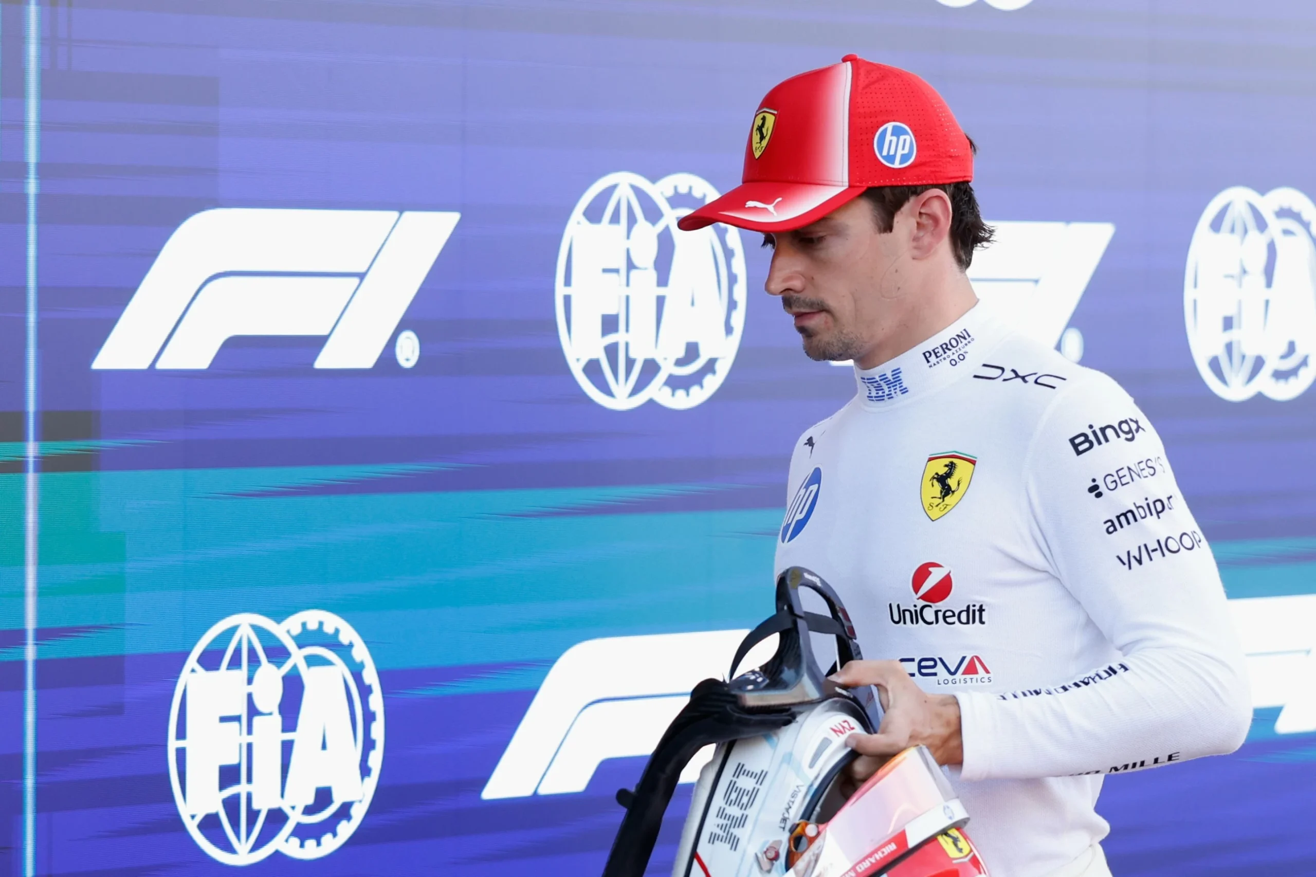 Leclerc ‘ashamed’ after crashing again