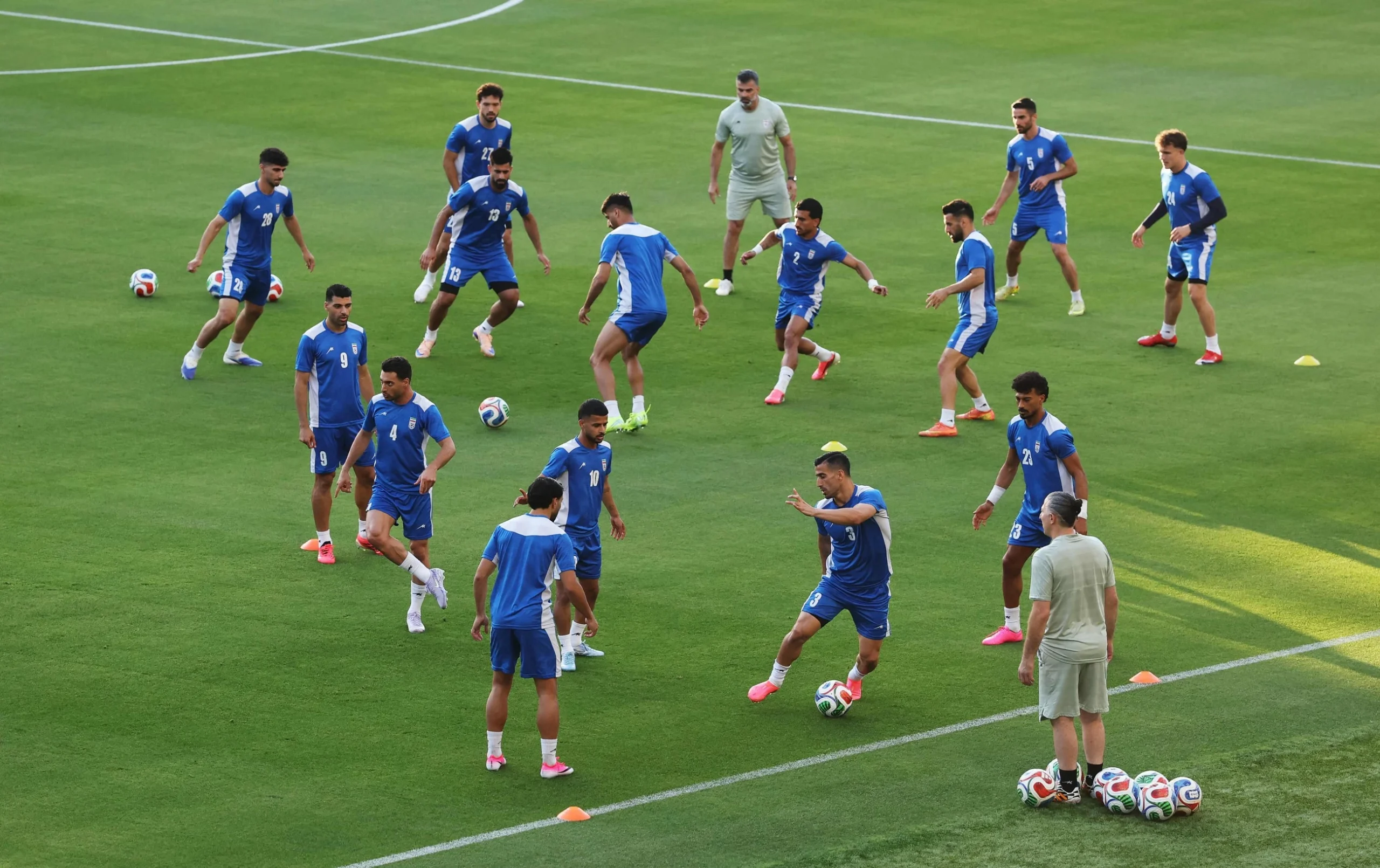 Iran team arrive in US for World Cup opener
