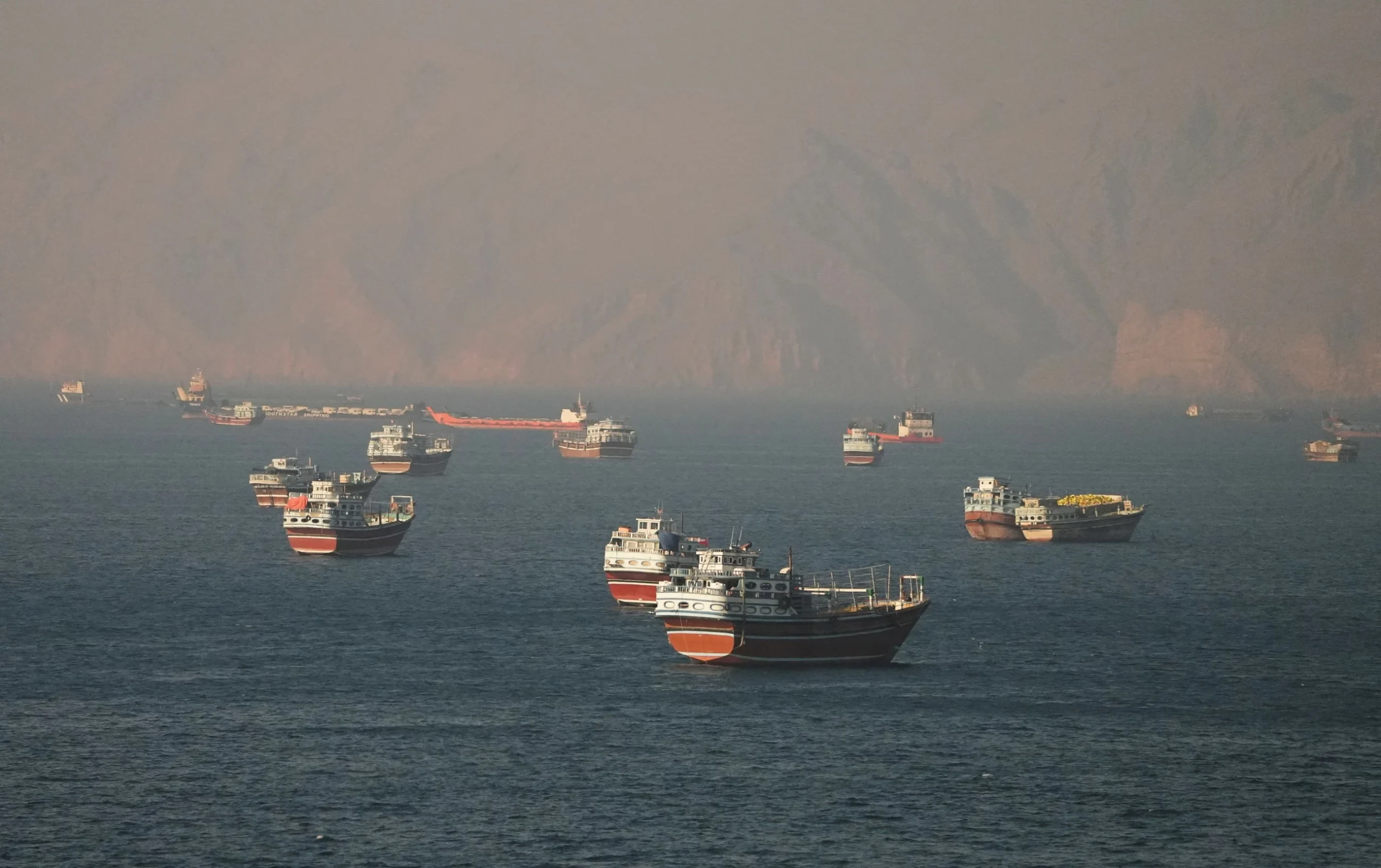 Trump says ships carrying oil are moving out of Strait of Hormuz