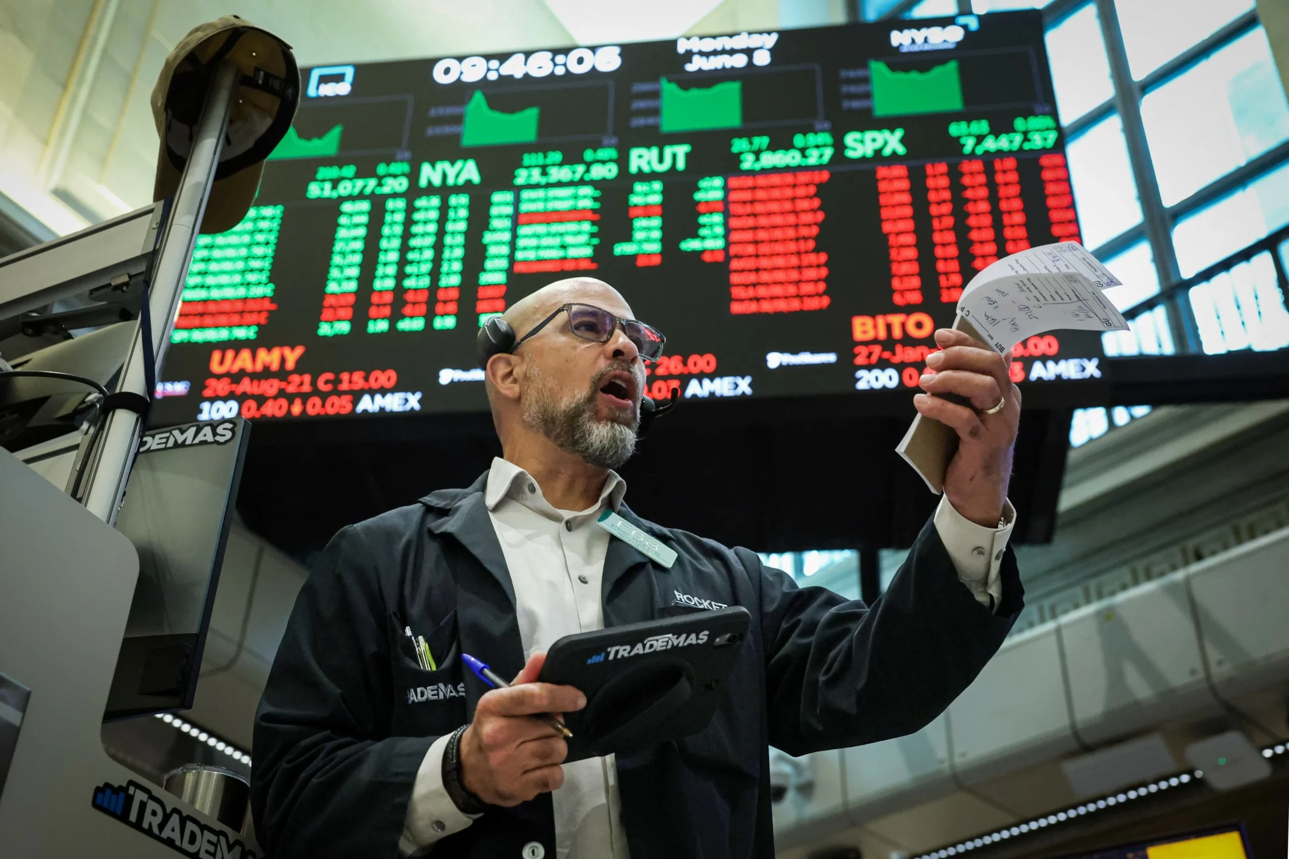 Stocks leap, oil prices drop on US-Iran tentative deal