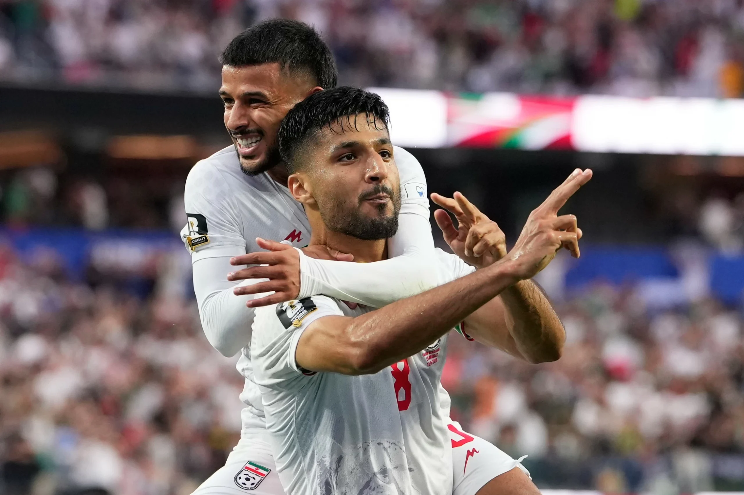 Iran striker sparks outrage with ‘gun’ celebration in New…