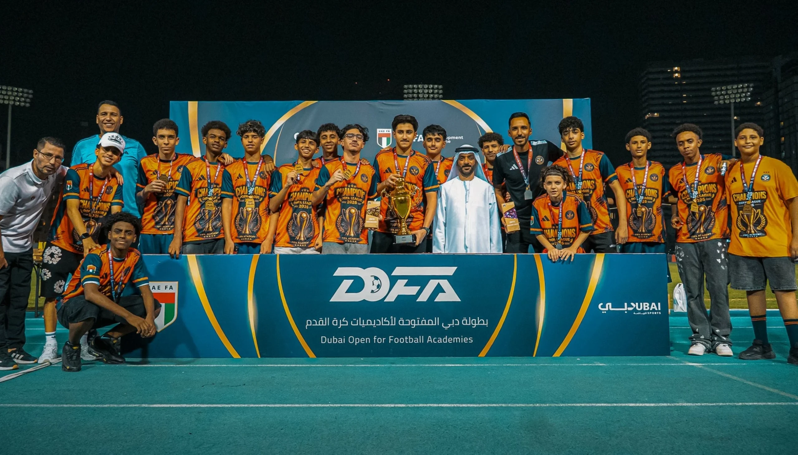 Dubai Open Football Academies Championship concludes with…