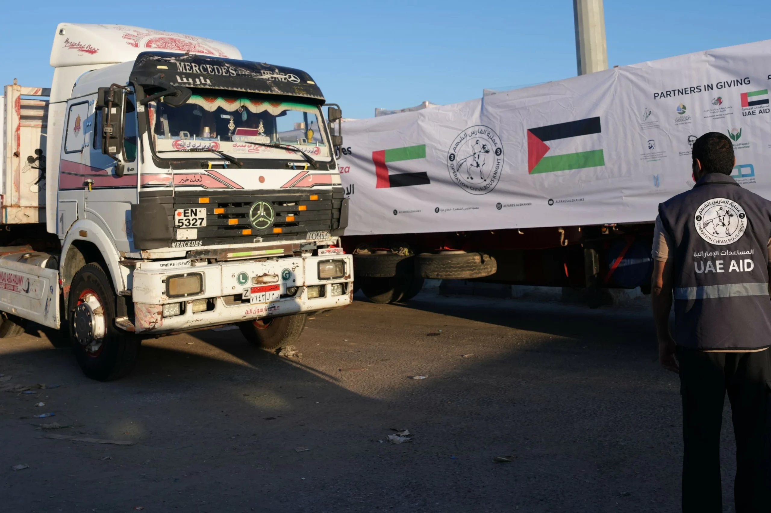 Operation Chivalrous Knight 3 sends 786 tonnes of aid to Gaza