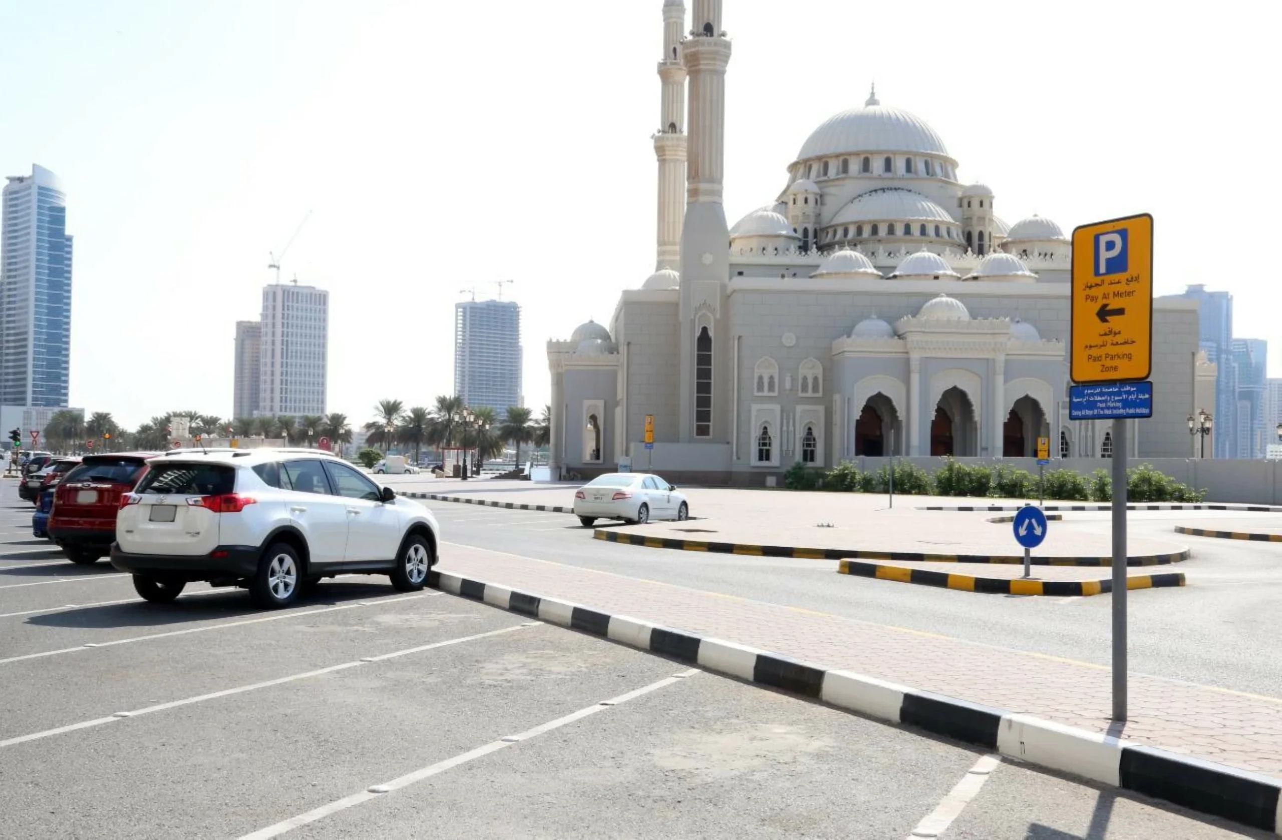 Sharjah extends paid parking hours until midnight across four cities