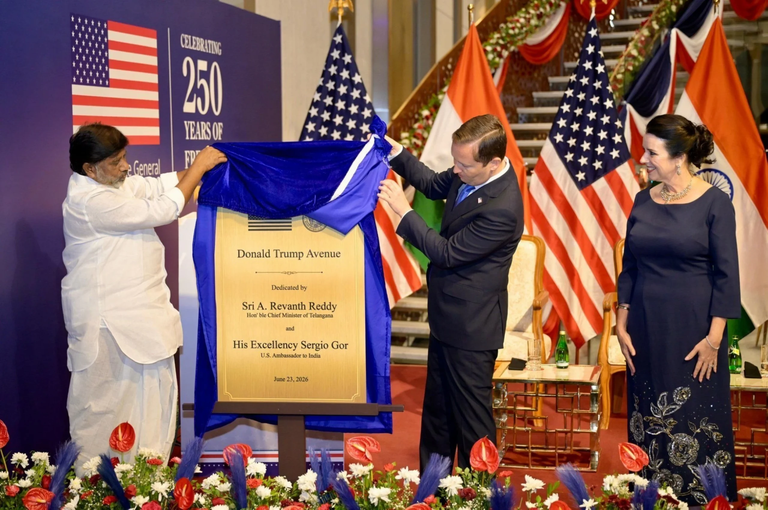 Indian tech hub names road after Trump, drawing criticism…