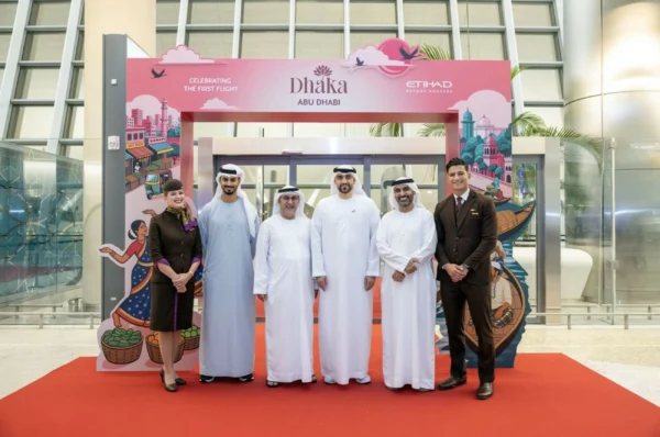 Etihad Airways launches inaugural flight to Dhaka