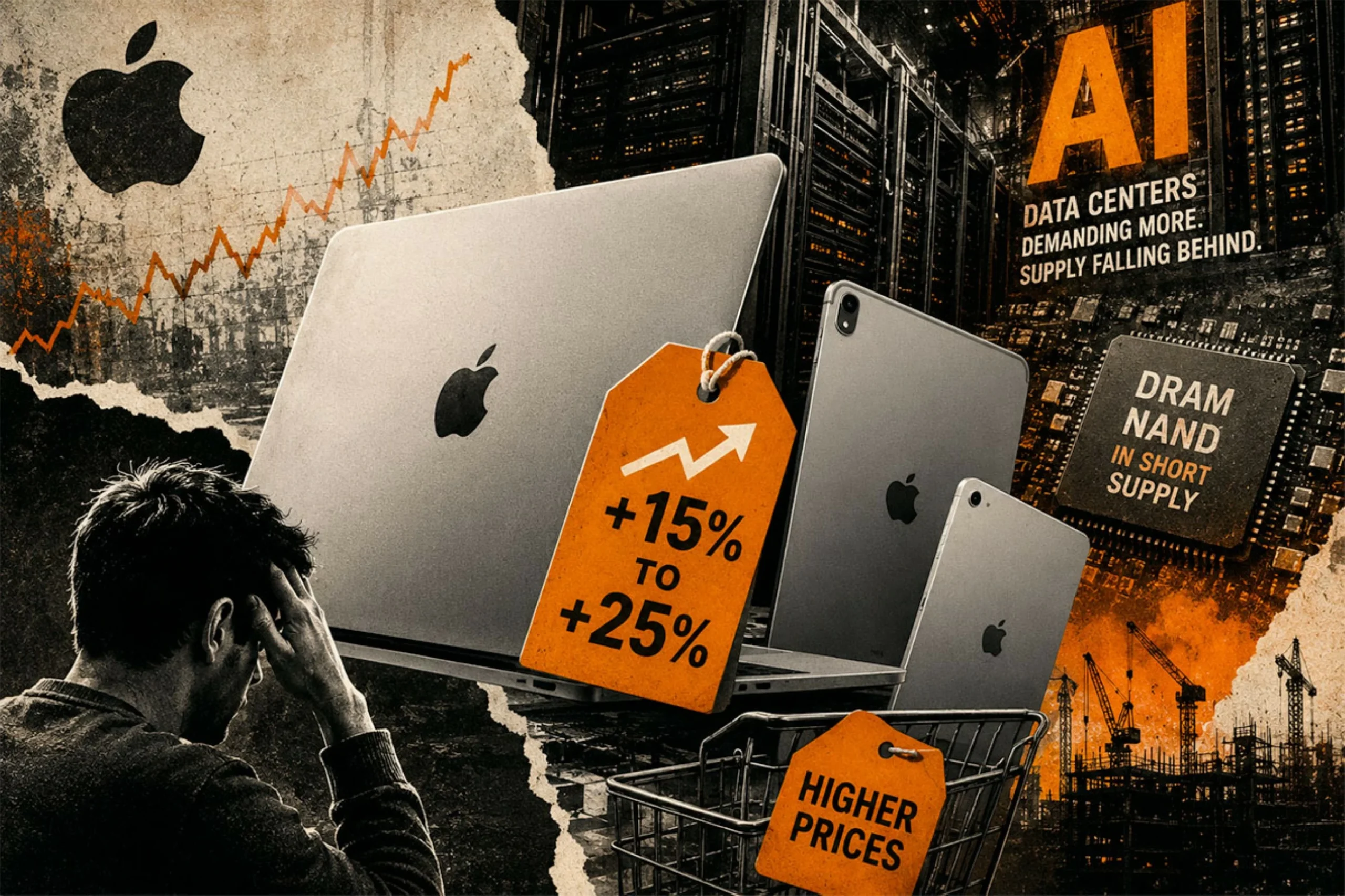Sticker shock comes suddenly to the Apple store