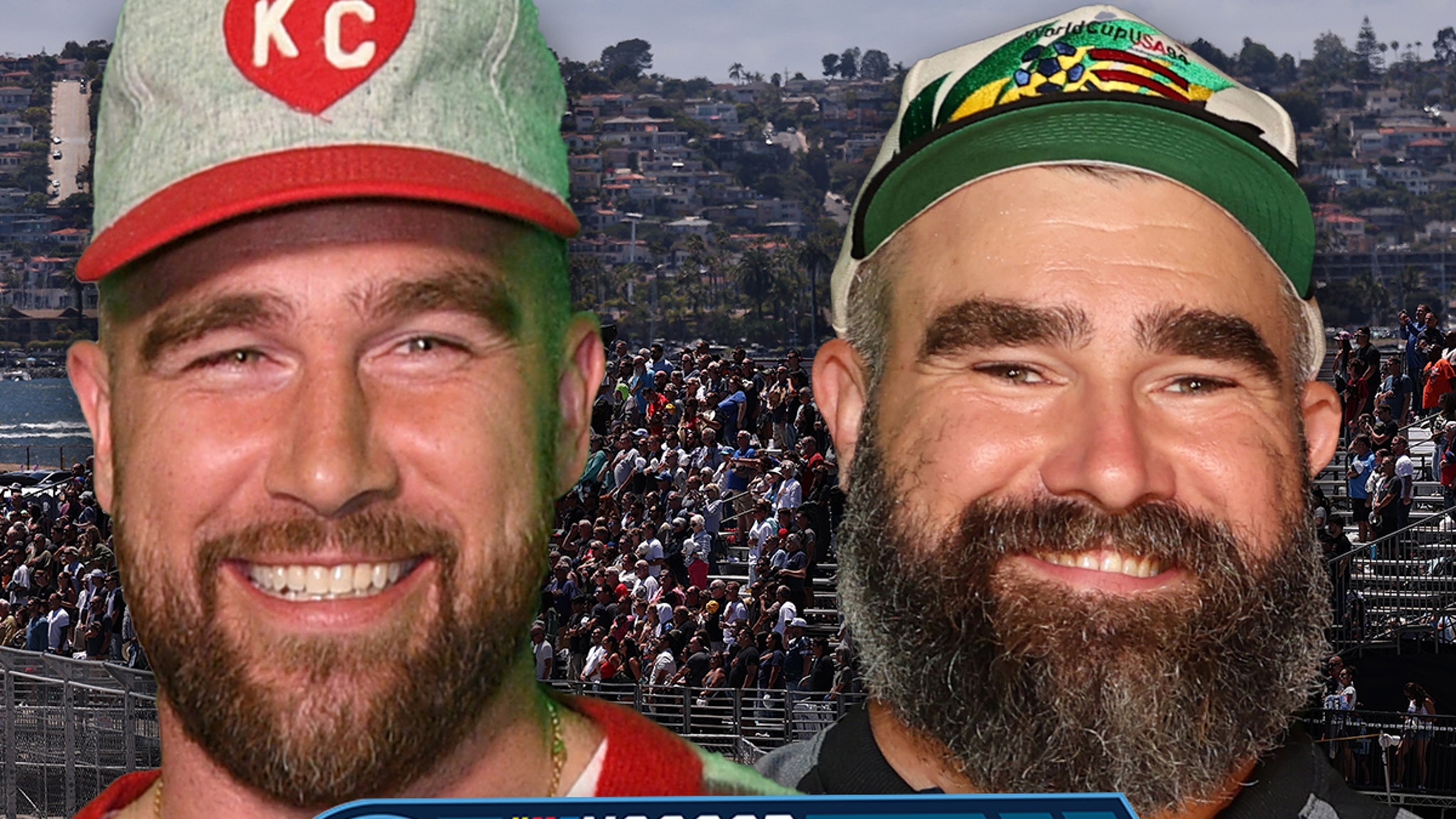Travis Kelce Attends NASCAR Race in San Diego During Pre-Wedding Boys Trip
