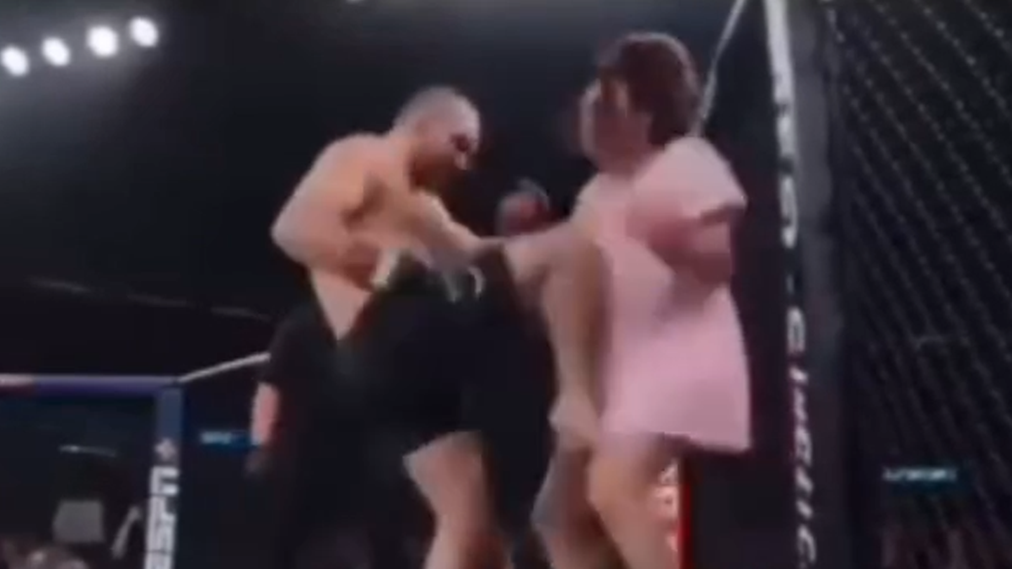 Sean Strickland Beats Up Transgender Woman In Fake Bud Light Ad