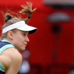 Rybakina battles back to solve Maria problem on busy day at Queen's
