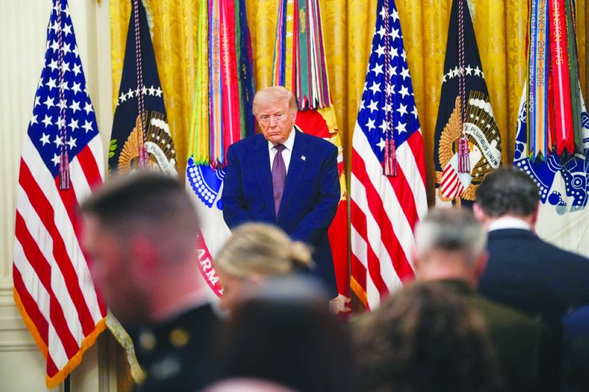 Trump heads to Camp David
