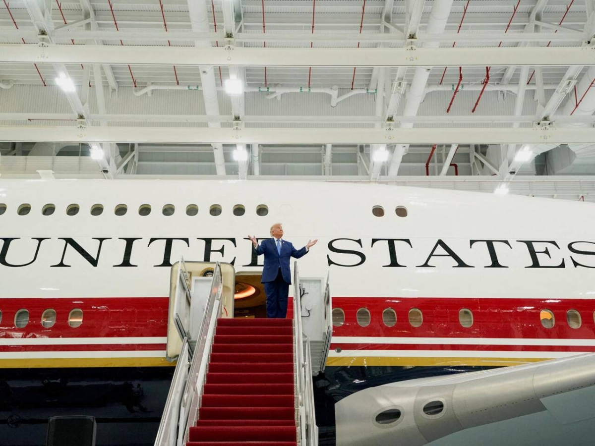 Trump readies first flight on Qatar-gifted jet this week
