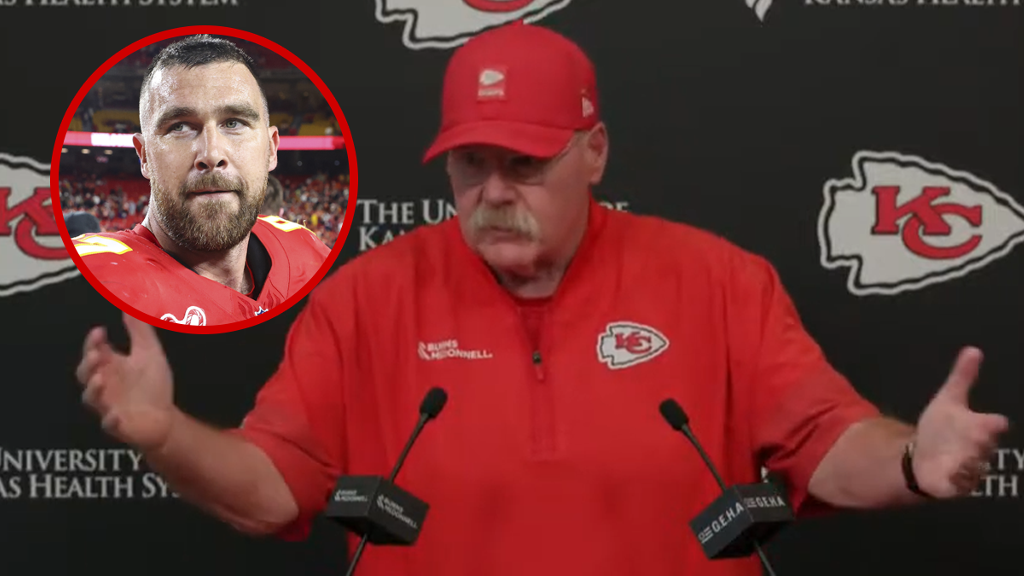 Andy Reid Says Travis Kelce’s Not Distracted By Wedding Prep, Focused On Football