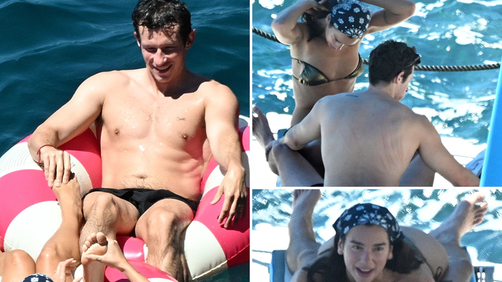 Dua Lipa & Callum Turner Seen With Scratches On Back, Get Handsy On Their Honeymoon!!!