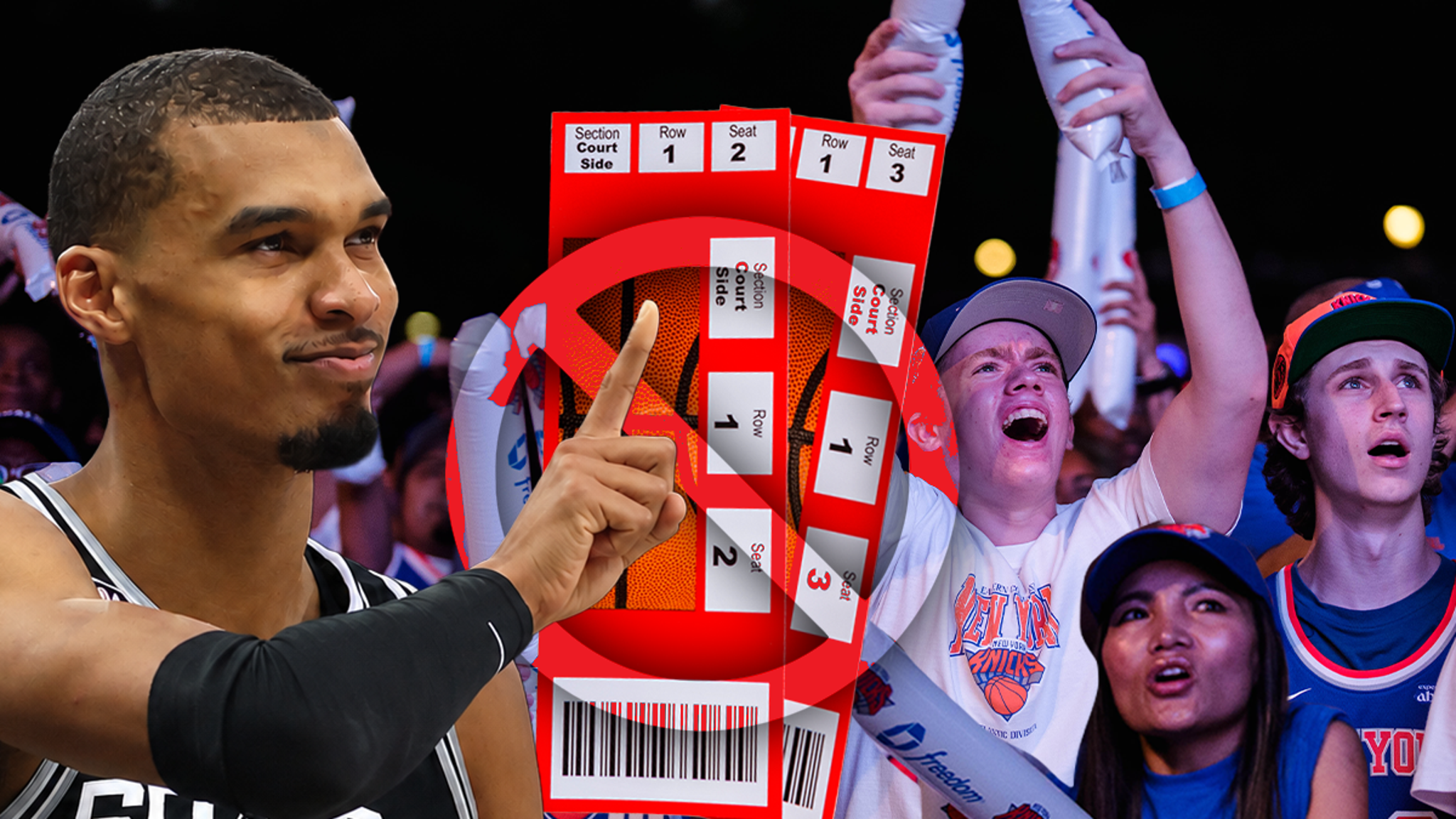 San Antonio Spurs Canceling Knicks Fans’ Tickets for NBA Finals Game 5