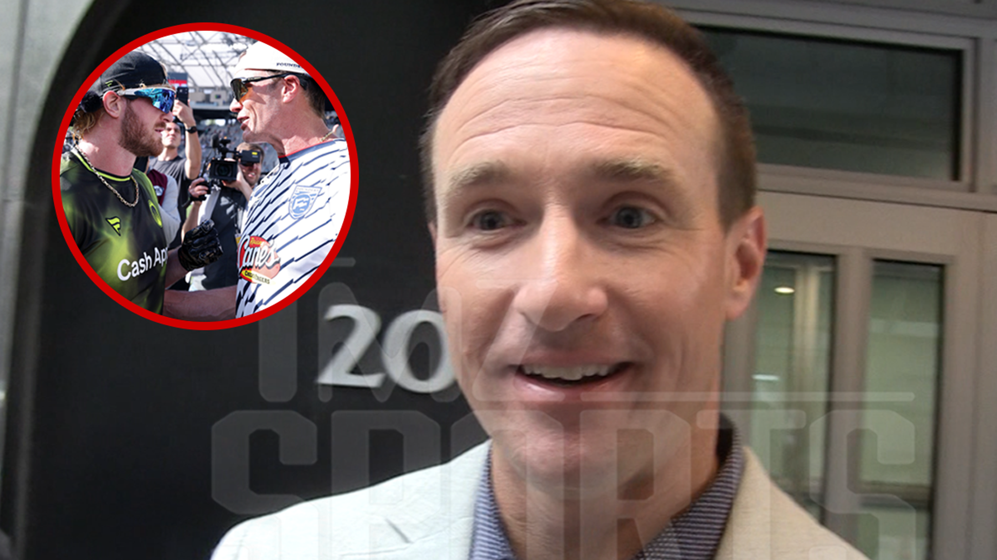 Drew Brees Supports Tom Brady’s Potential WWE Showdown With Logan Paul