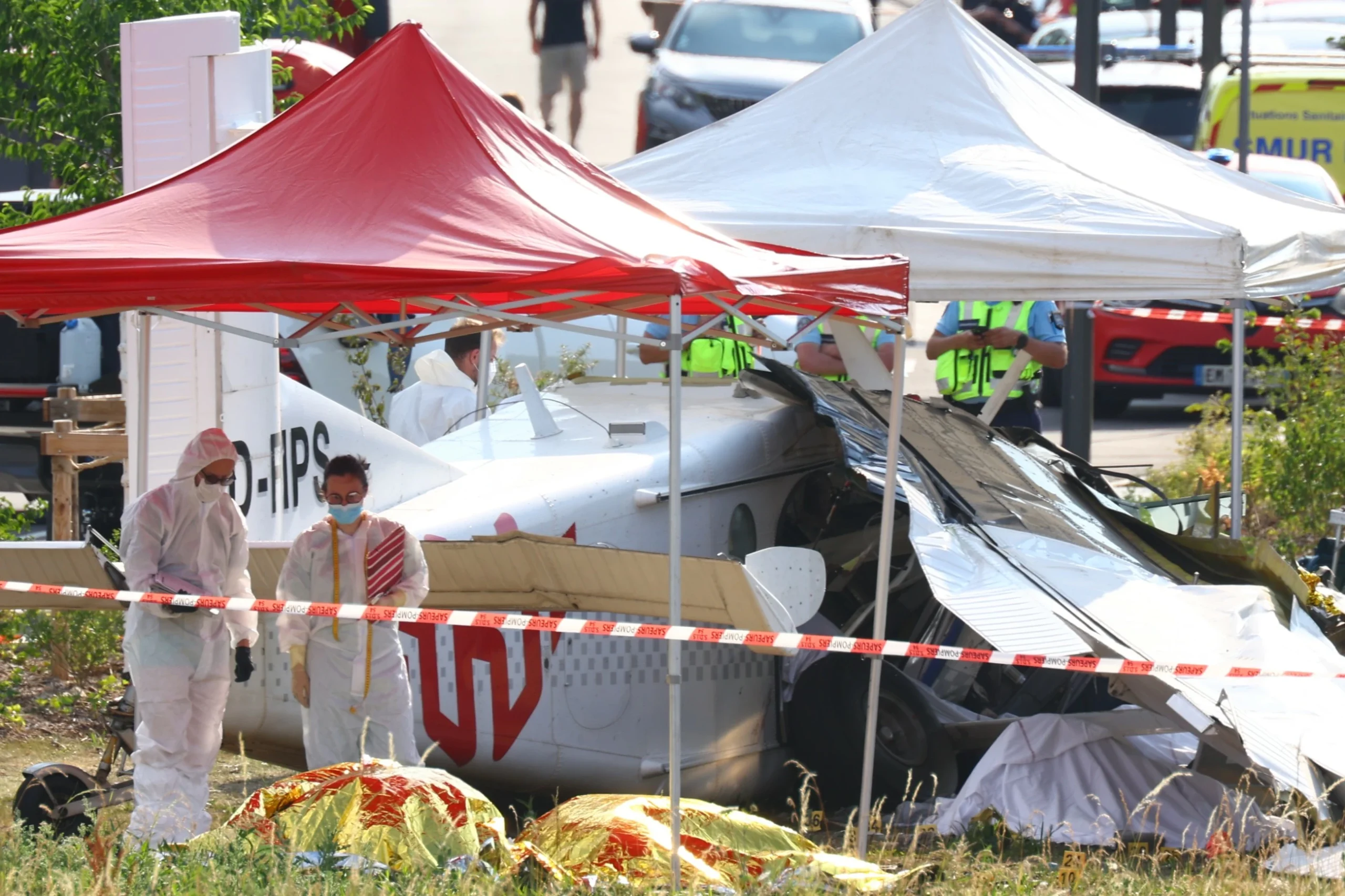 Skydiving plane crashes in northeastern France, killing a…