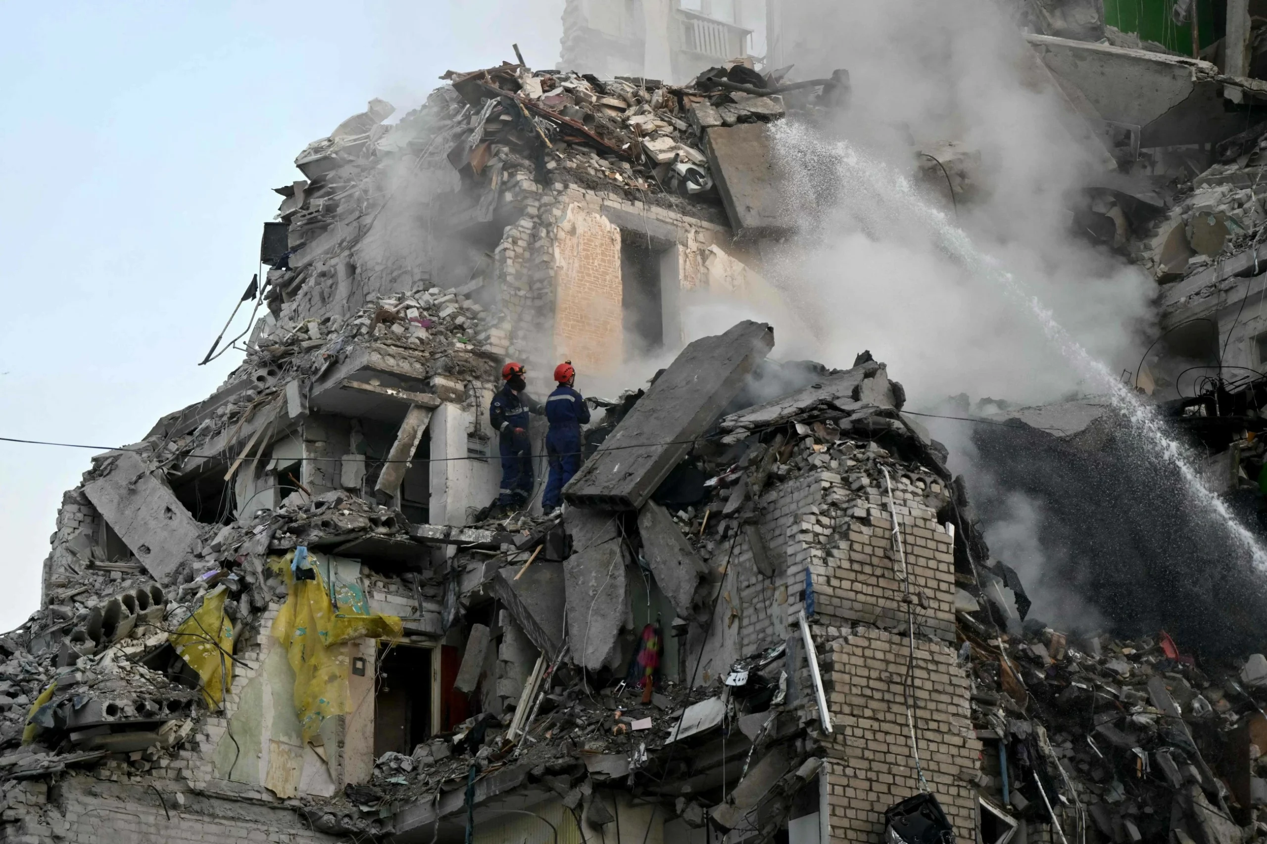 Deadly Russian barrage on Kyiv kills at least 13