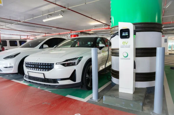 DEWA installs 46 EV charging points at Al Shera’a to adva…