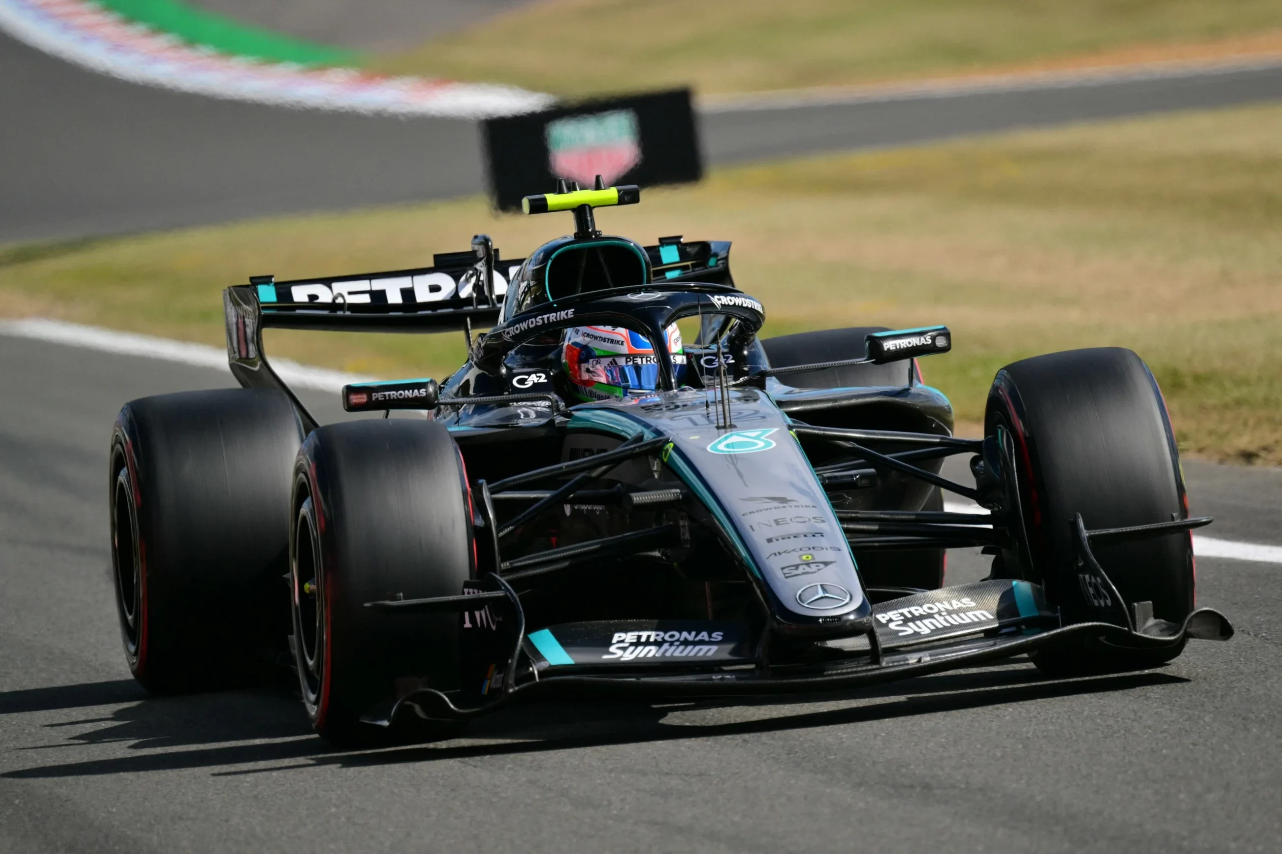 Smiling Antonelli proves all-round quality with pole at British GP