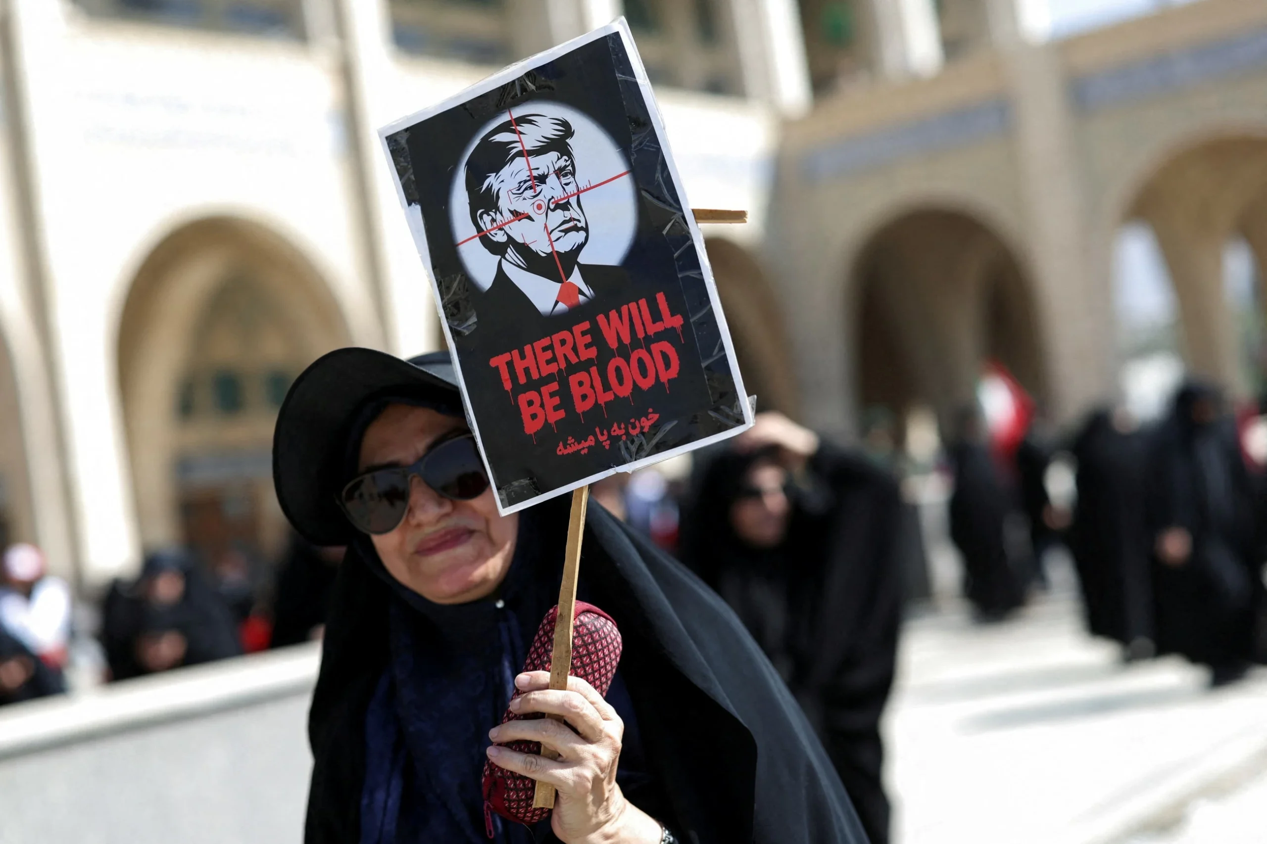 Performer calls for Trump’s death at funeral for Iran’s l…