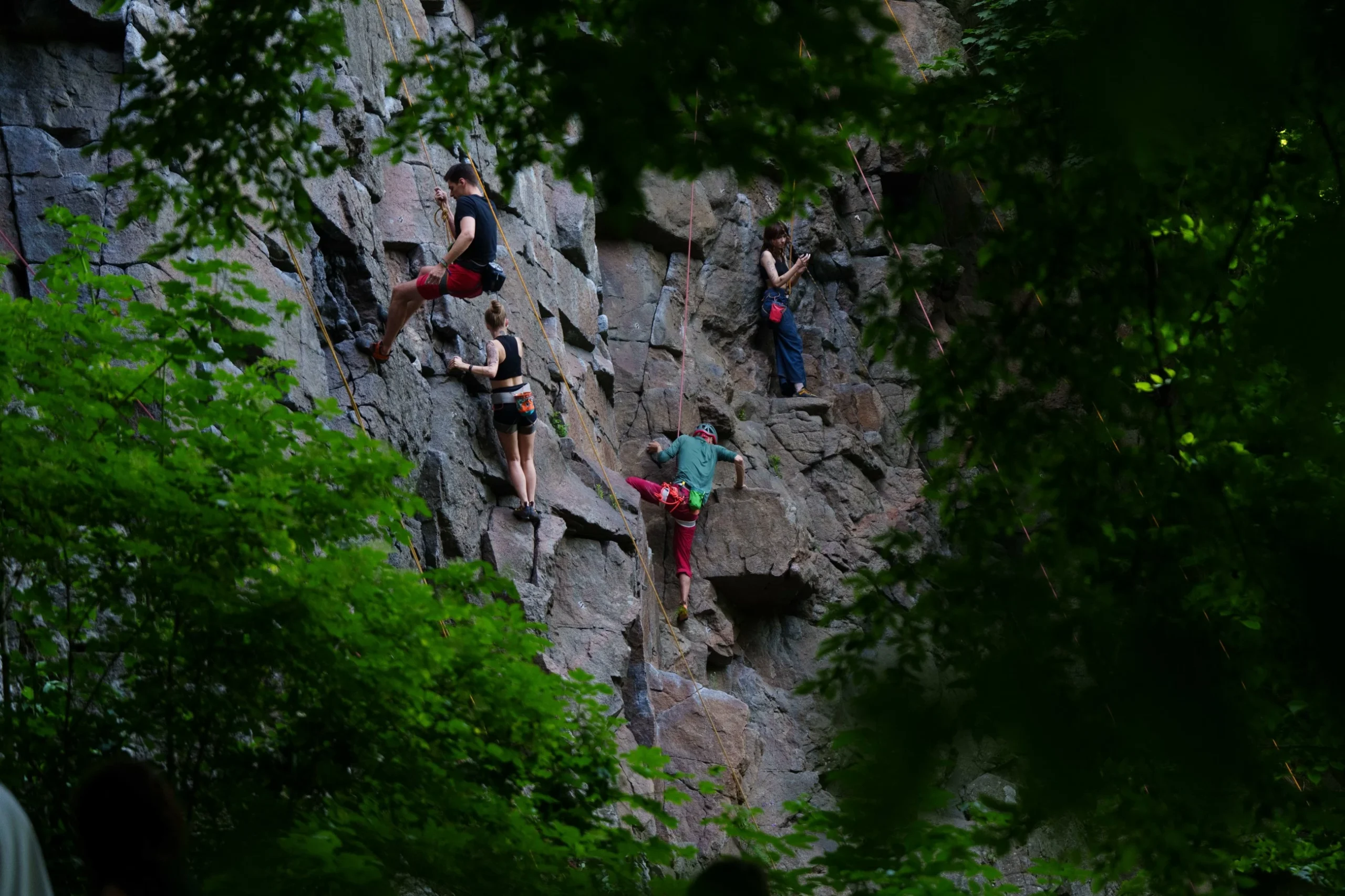 As war grinds on, Ukrainian climbers build a new outdoor …
