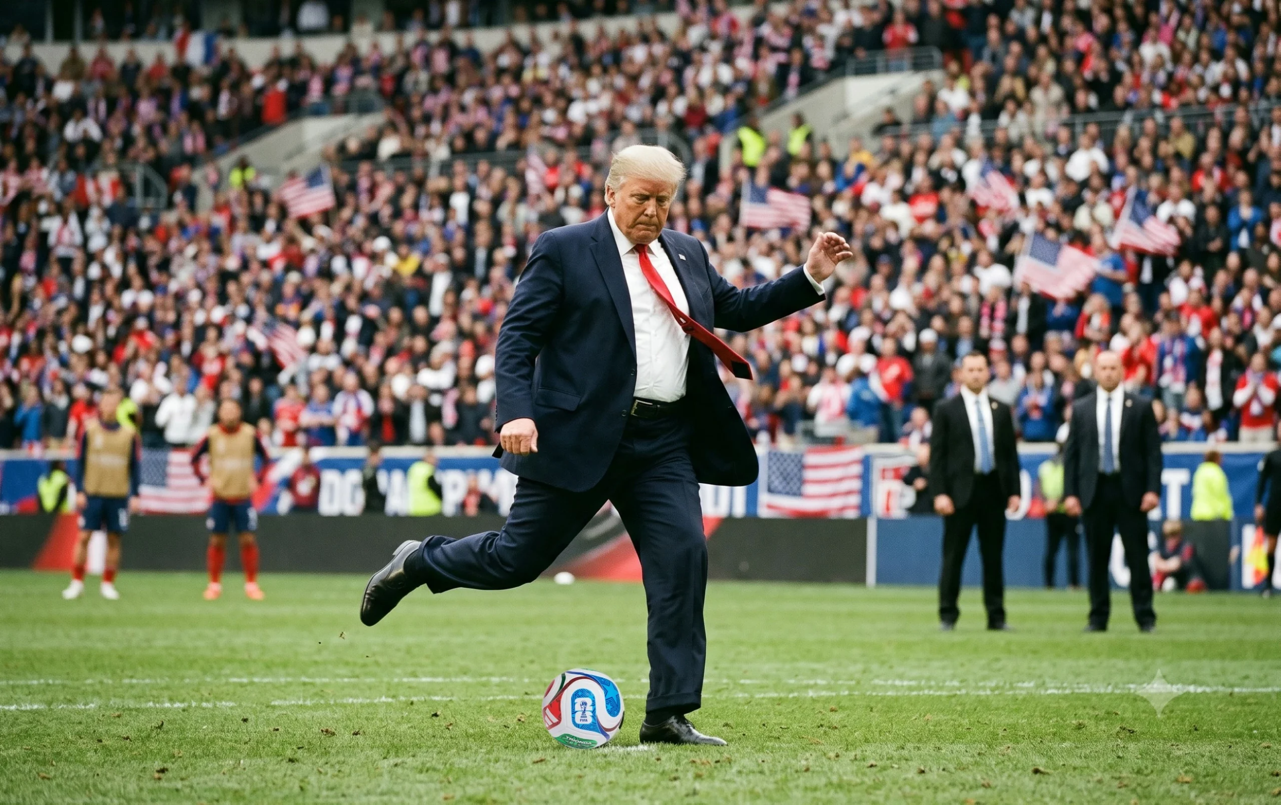 Trump wades into football controversy