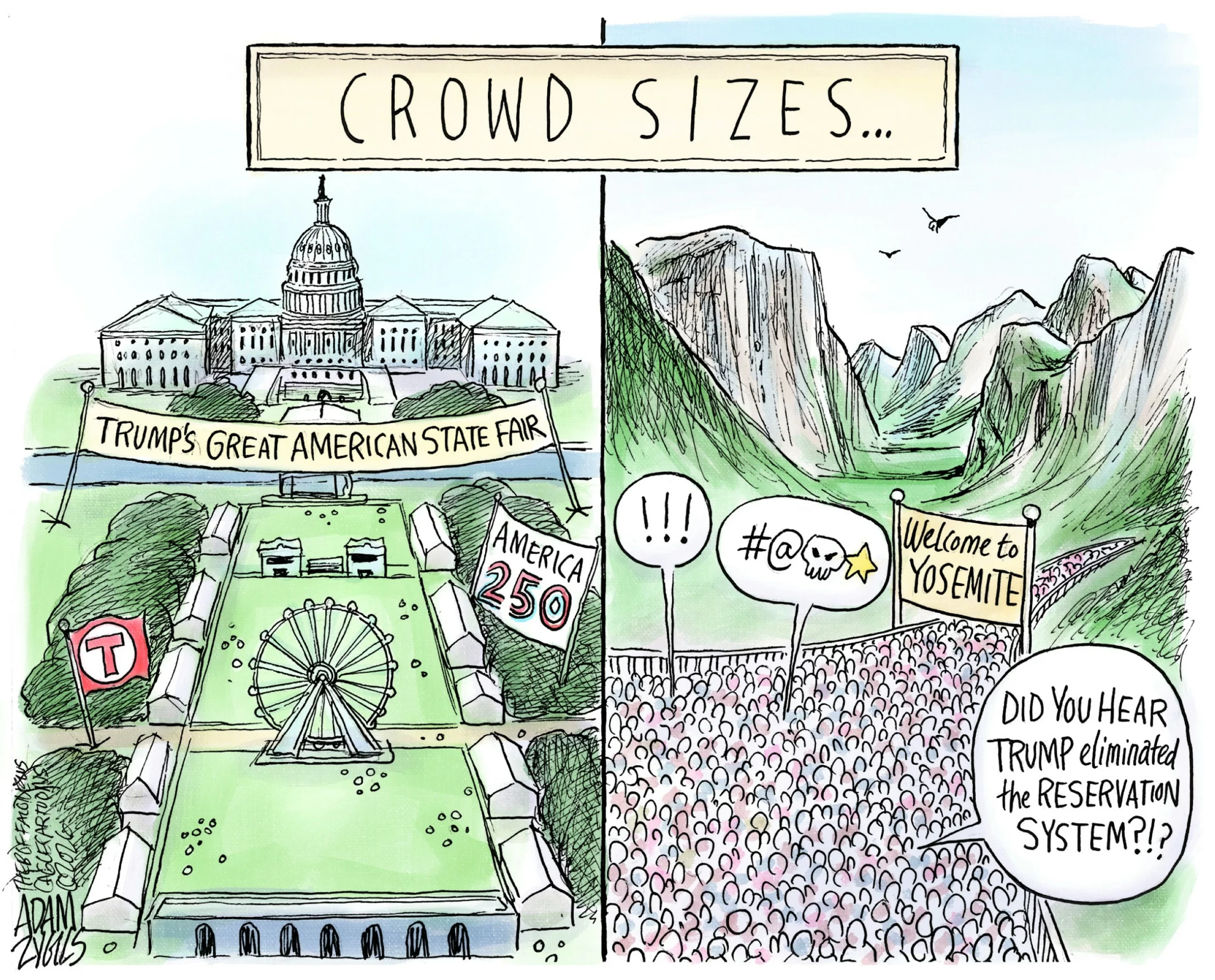 Comparing crowds