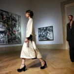 Black, cream dominate at Fendi haute couture show