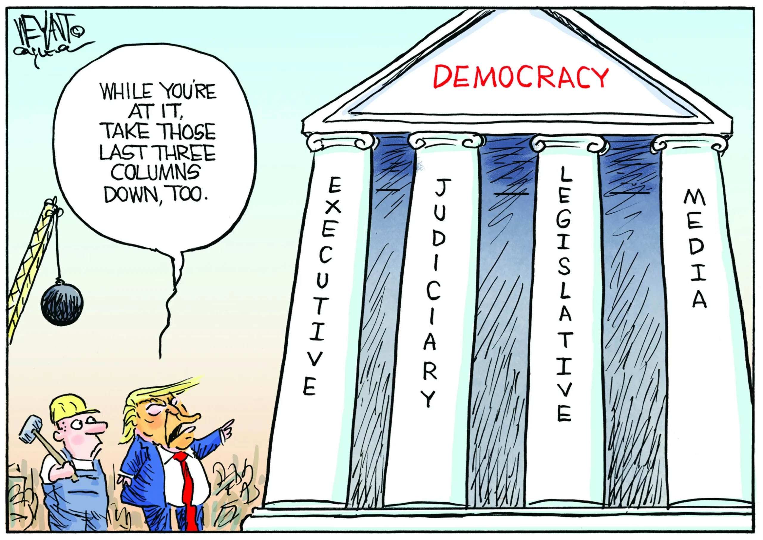 Rearranging democracy