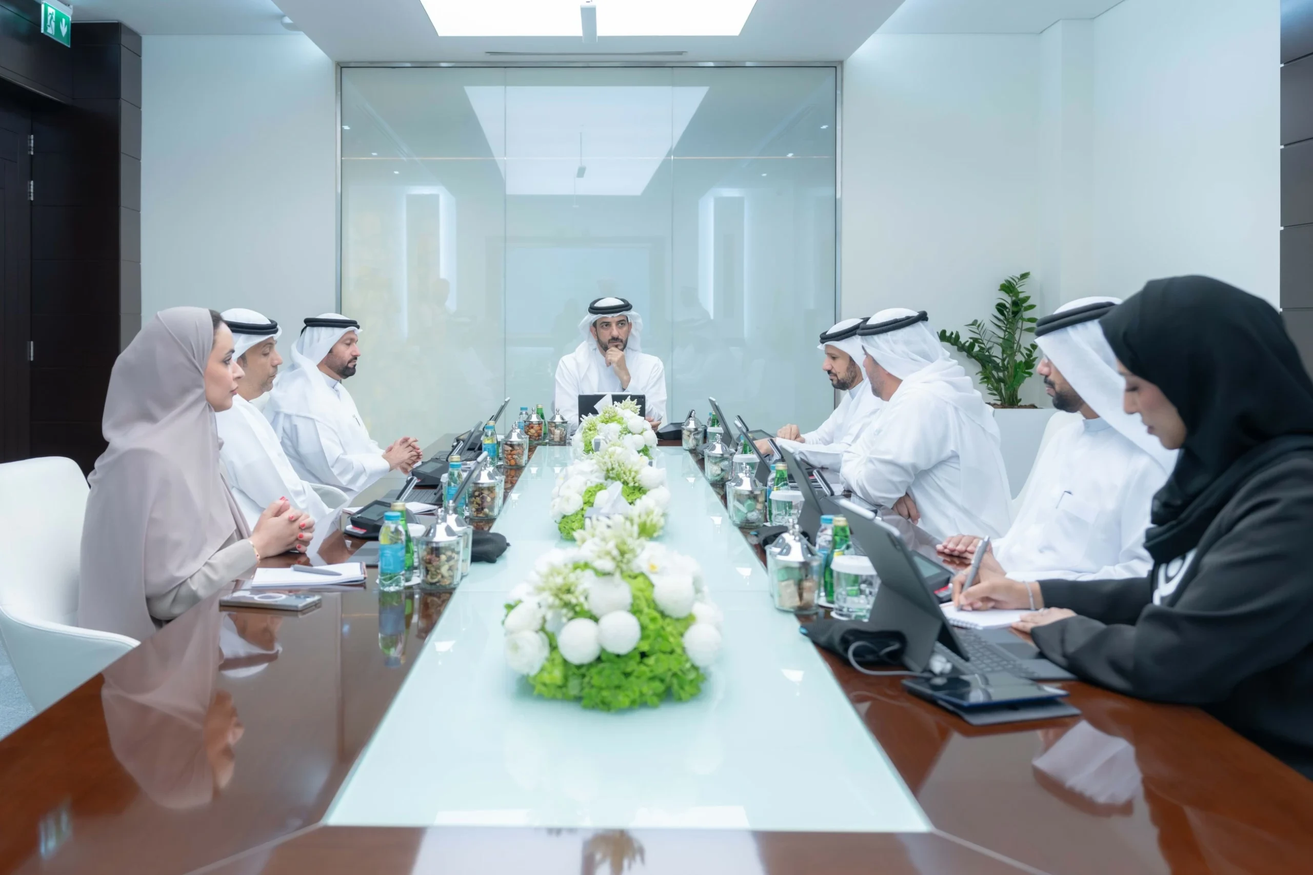 Sultan Bin Ahmed reviews Sharjah media development plans