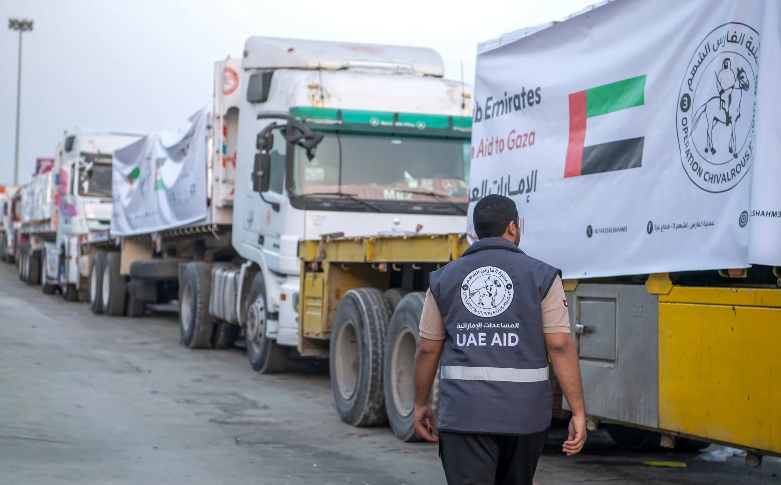 100-tonne aid aircraft departs Ras Al Khaimah Airport for…