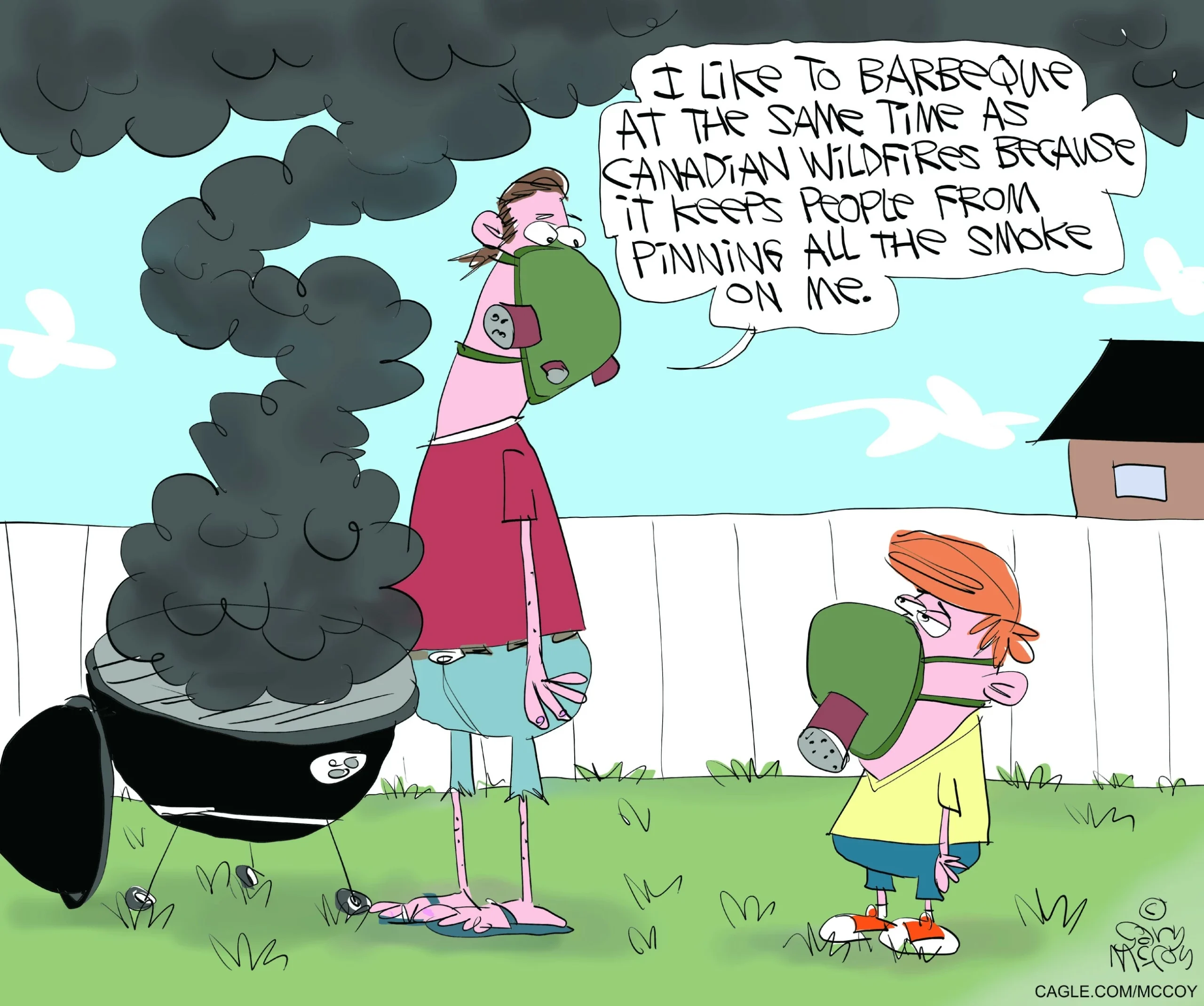Canadian wildfires