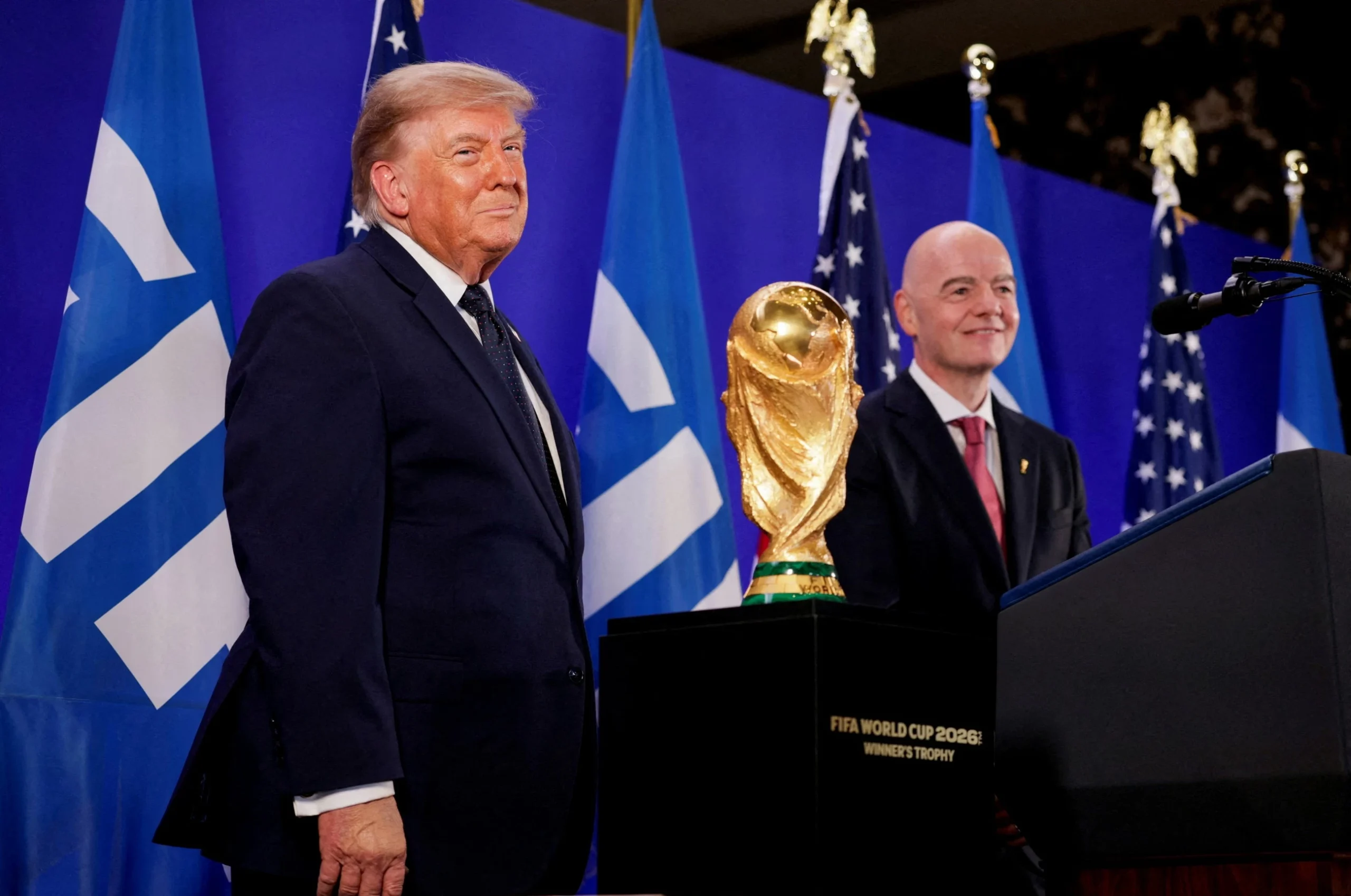 Trump to bask in World Cup final spotlight