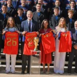 Spanish king hails World Cup heroes as celebration tour begins