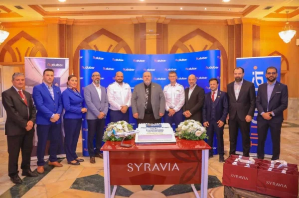 flydubai celebrates inaugural flight to Aleppo