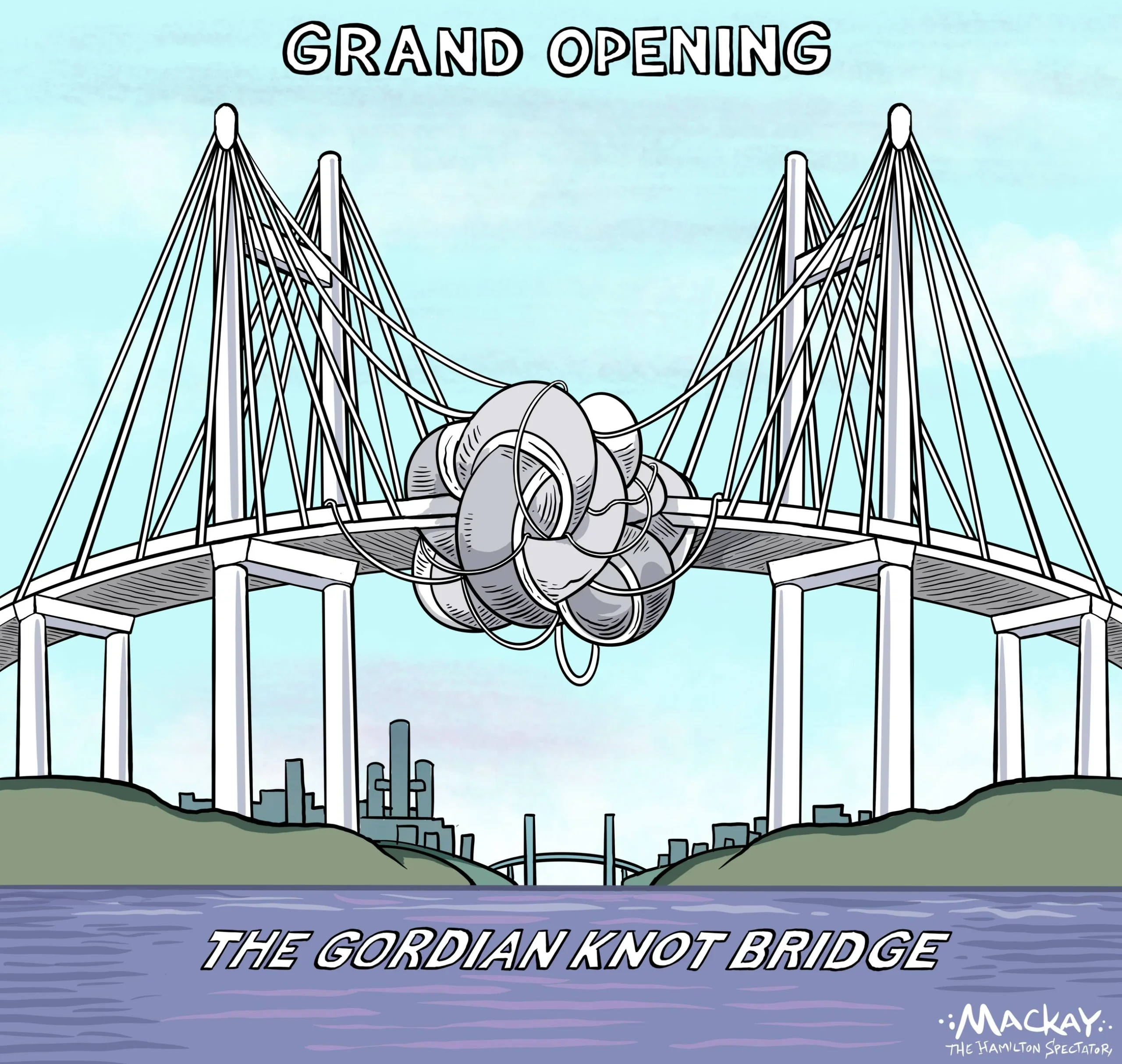 'Knot' an ordinary bridge