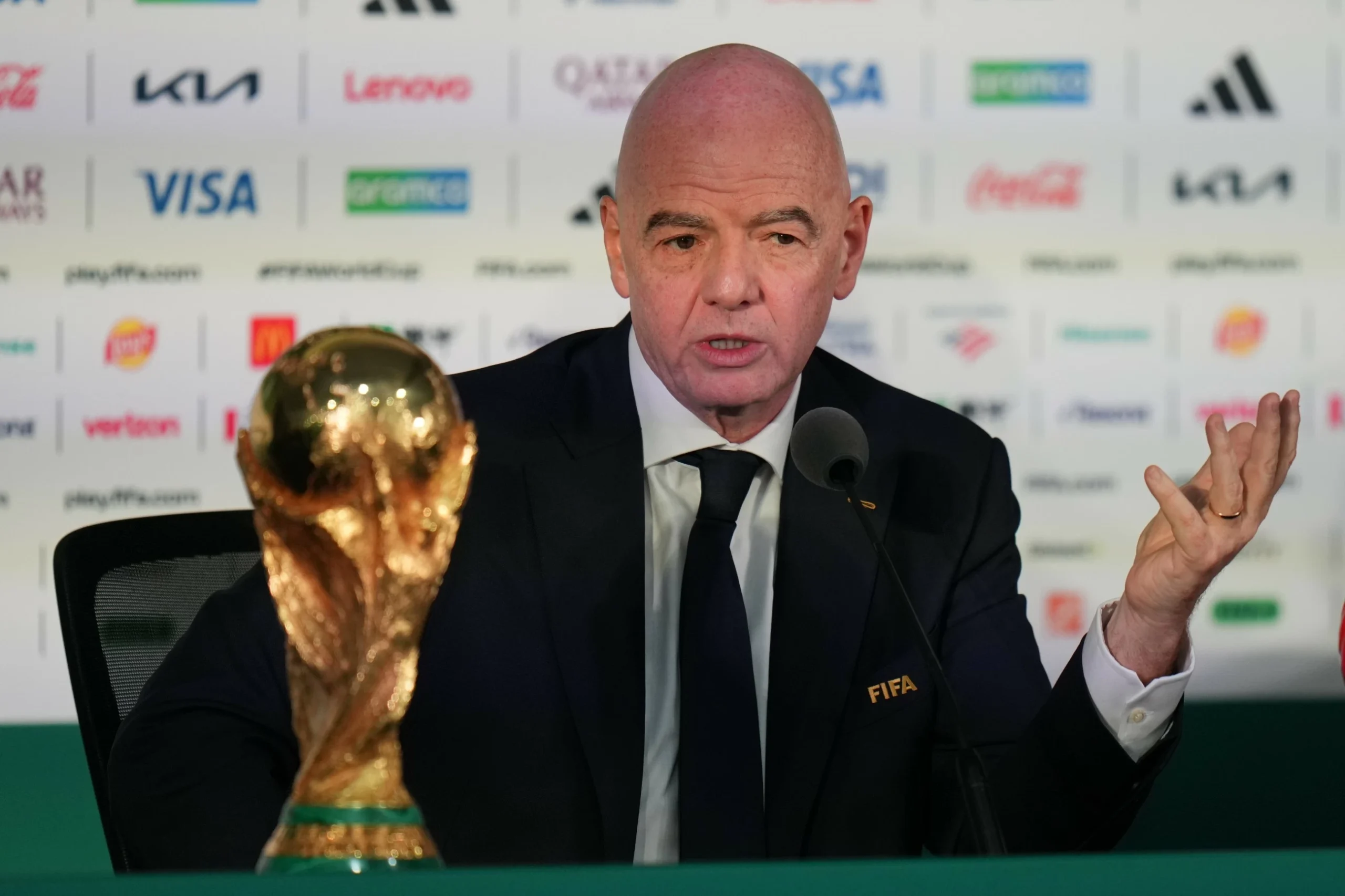FIFA’s Gianni Infantino blasts critics; congressman accus…