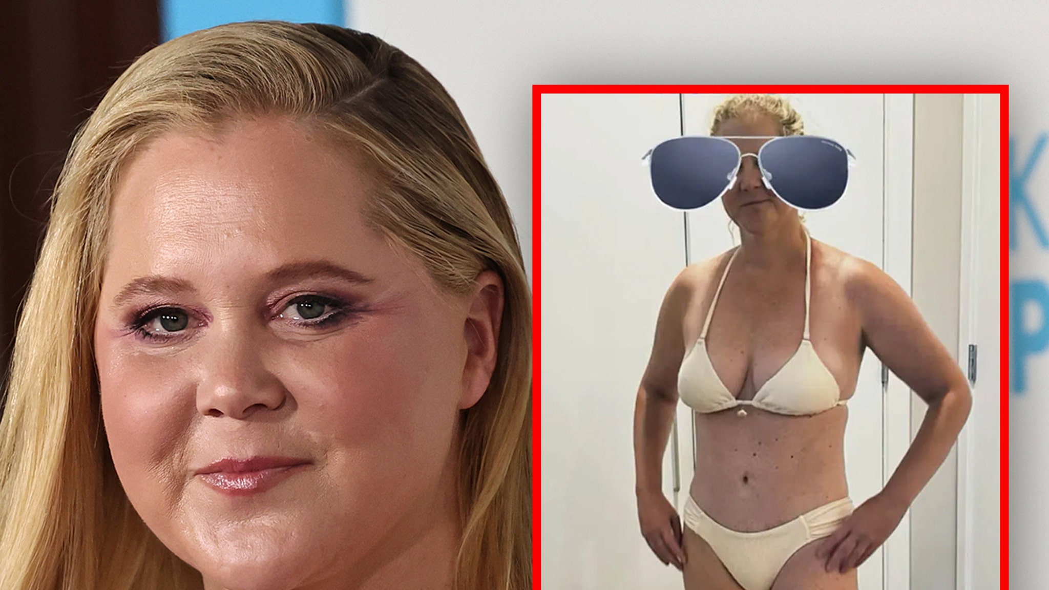 Amy Schumer Shows Off Svelte Figure in Bikini After Major Weight Loss