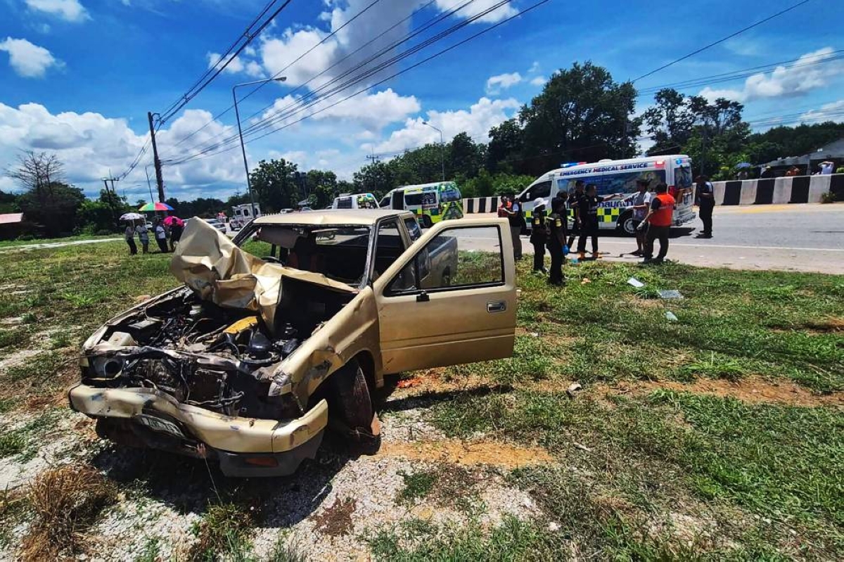 Nine Thai monks killed after boy drives truck into procession