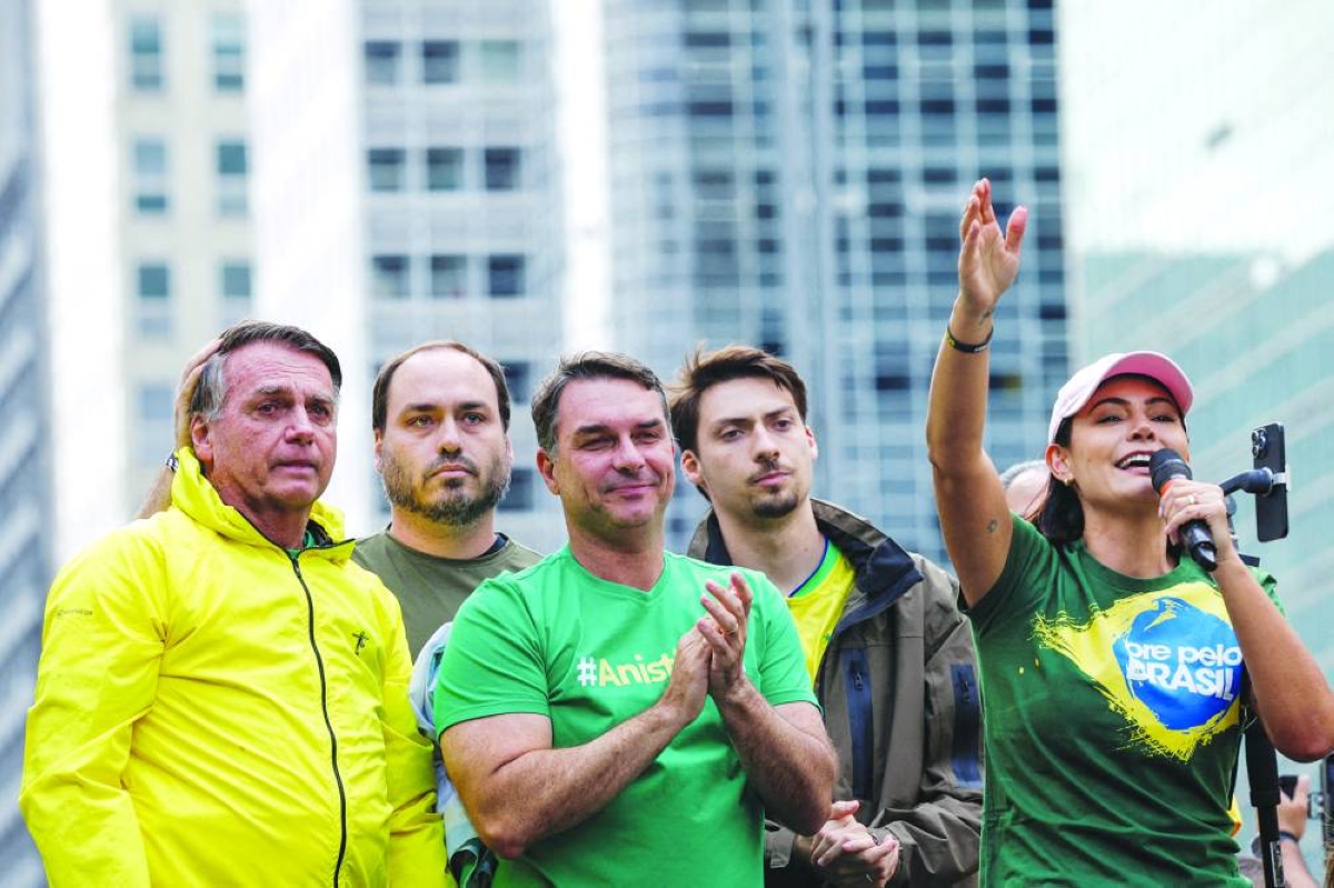 In Brazil, a Bolsonaro family rift exposes the right’s struggle with women voters