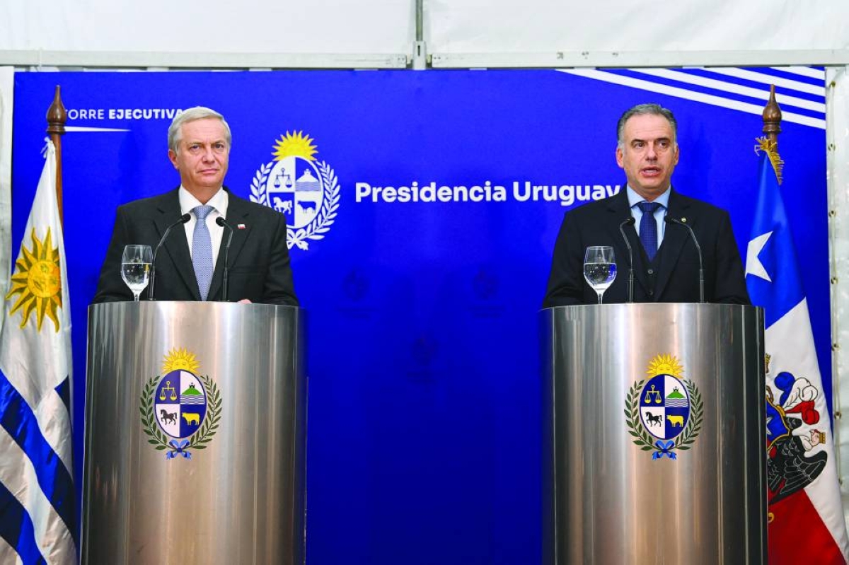 Chile and Uruguay discuss how to fight drug cartels