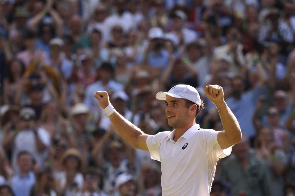 Britain’s Fery becomes first wildcard to reach Wimbledon semis in 25 years