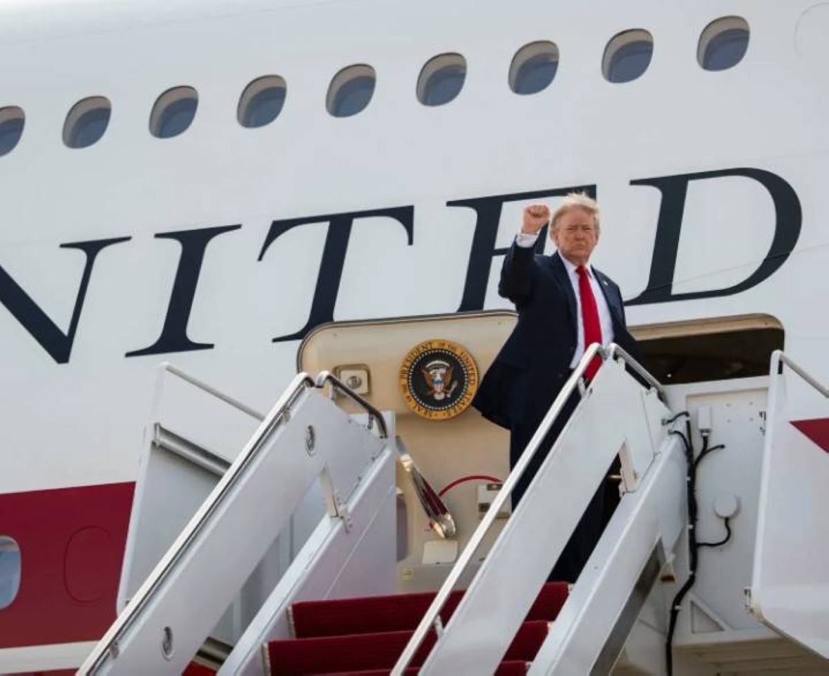 Trump to give troops a look at ‘magnificent’ Qatar-gifted plane