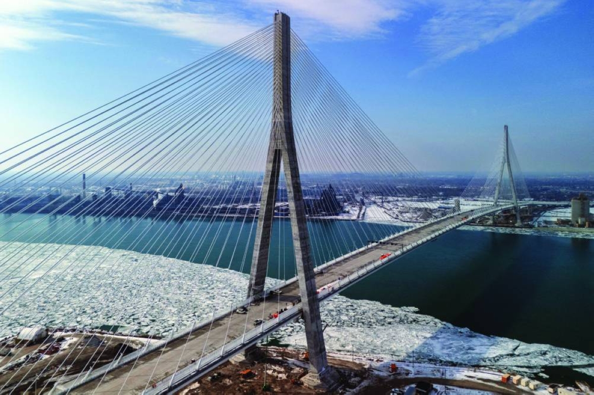 US-Canada bridge threatened by President Trump to open on July 27