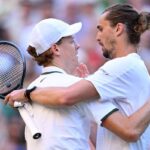 Zverev second in ATP rankings behind Sinner after Wimbledon