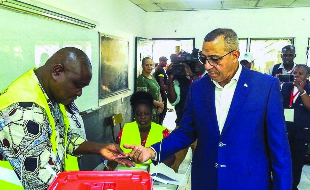 Sao Tome and Principe votes for president