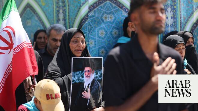 Vast crowds mourn Khamenei in Iraq’s holy cities